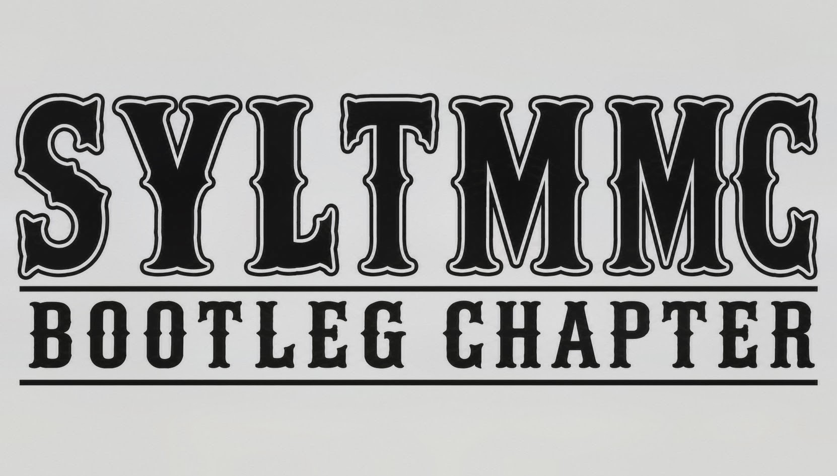 Western-style SYLTMMC Bootleg Chapter sticker template